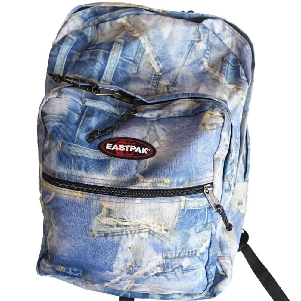 Eastpack Expanding Denim Look Backpack